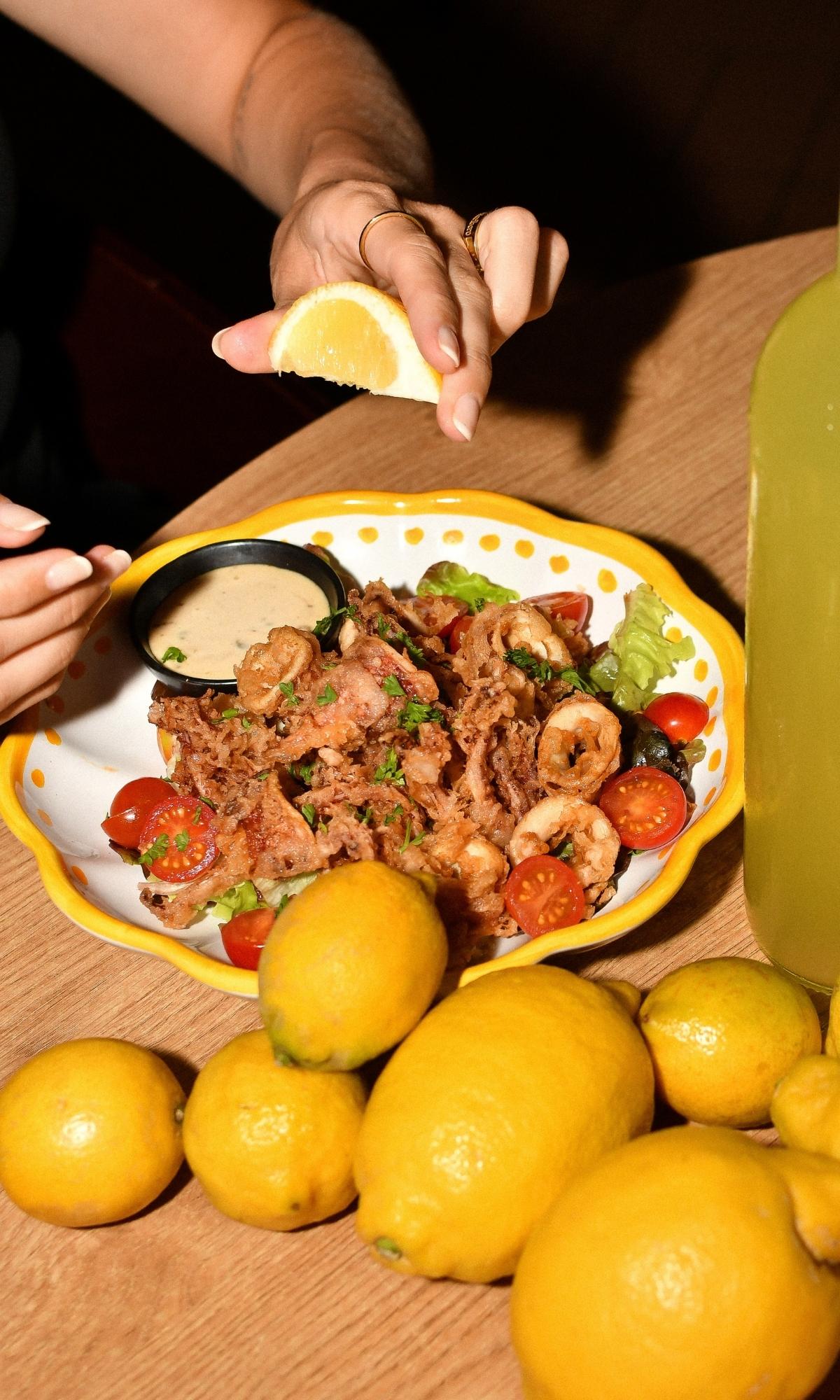 Antipasti italiens à partager au Lavandou chez Scusi